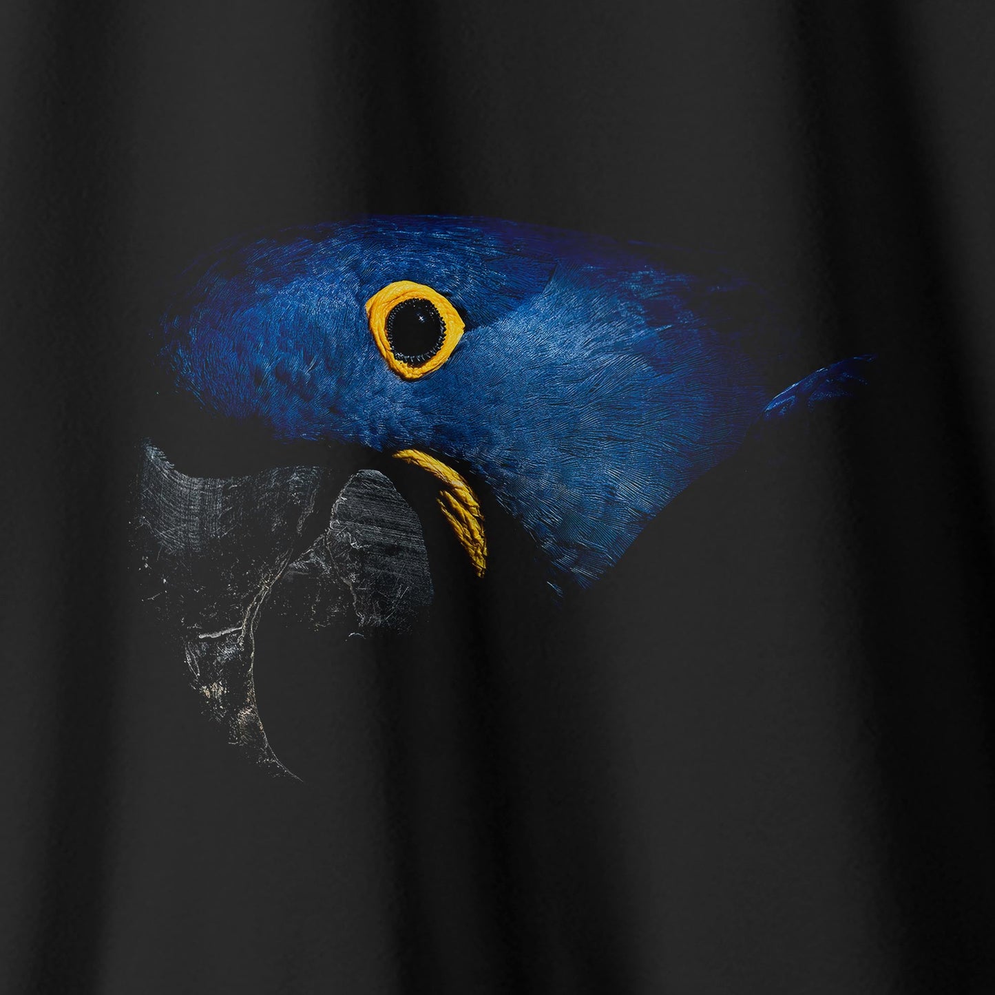 Camiseta Amazônia ARARA AZUL - PRETO - cód 0198